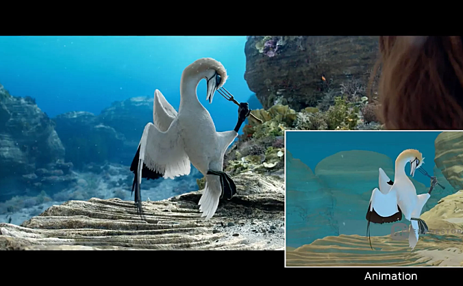 Framestore制作的《小美人鱼 (The Little Mermaid)》-视效解析