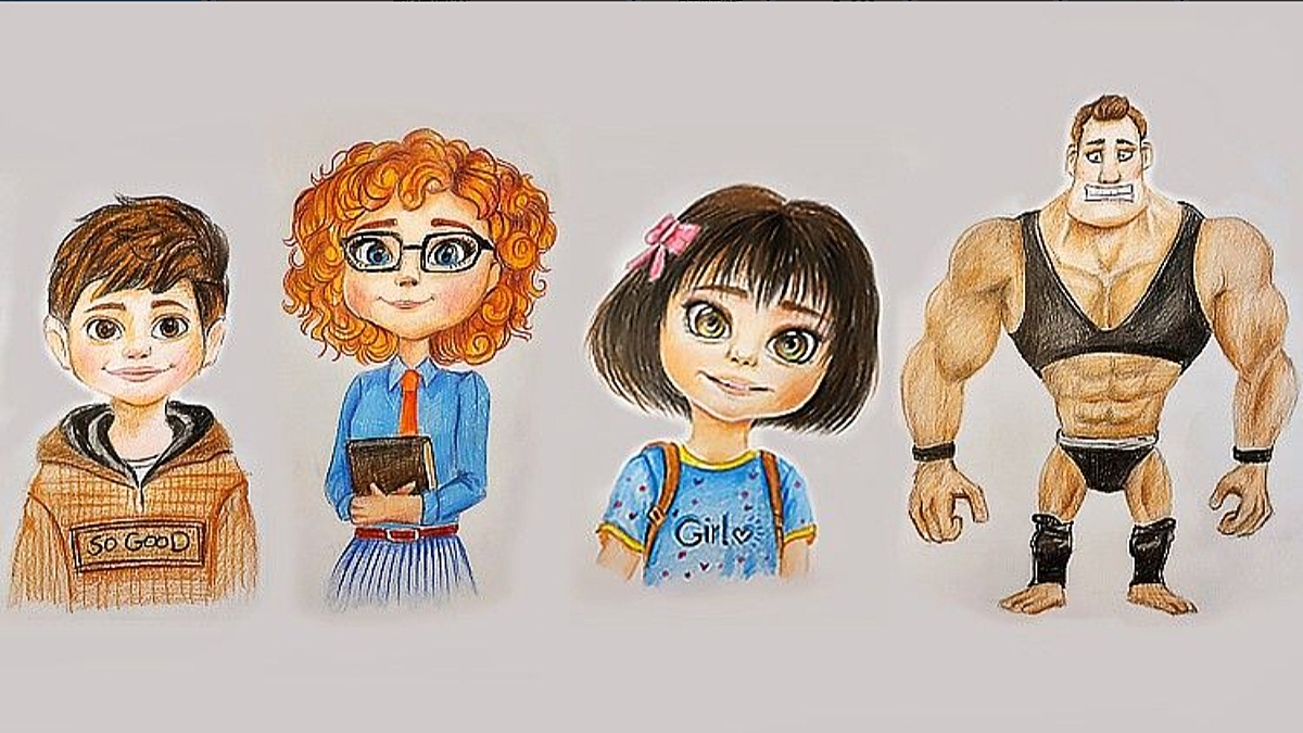 【教程】[Udemy] – 终极角色彩铅绘画