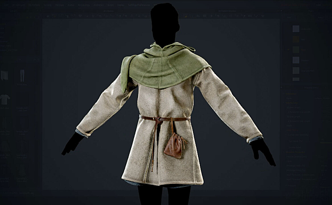 【教程】[The Gnomon Workshop] – 写实级游戏布料与服装制作（MD+ZB+SP）