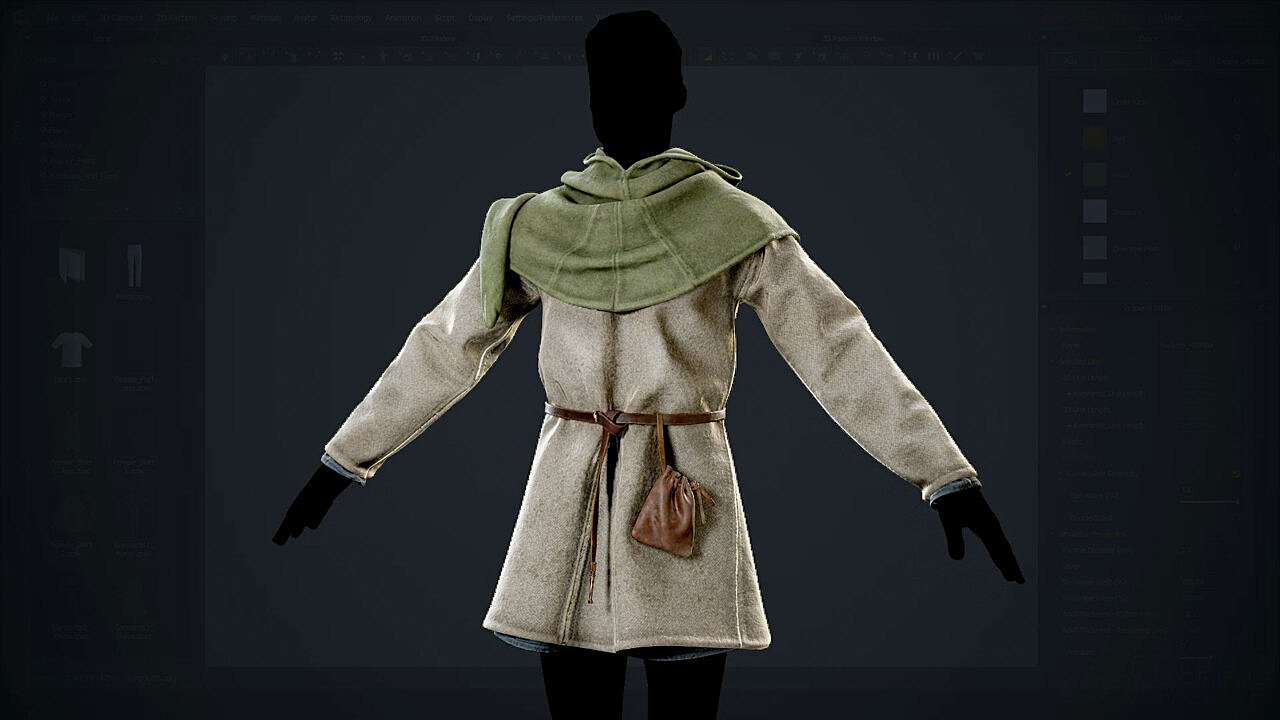 【教程】[The Gnomon Workshop] – 写实级游戏布料与服装制作（MD+ZB+SP）