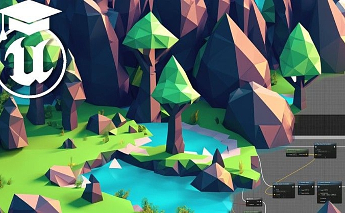 Udemy – UE5蓝图制作3D平台游戏