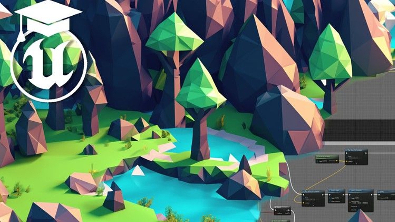 Udemy – UE5蓝图制作3D平台游戏