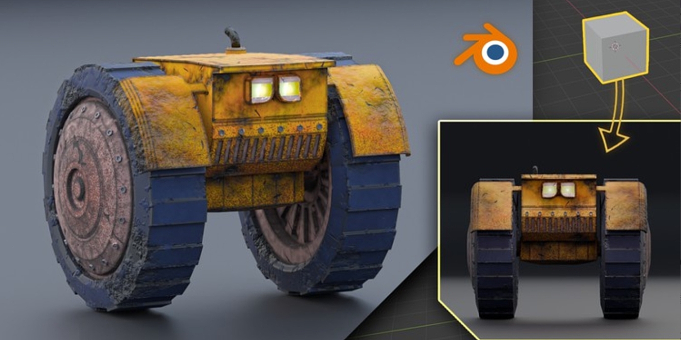 Udemy – Blender写实机器人创建