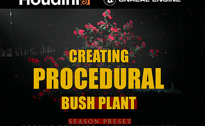 Gumroad – Houdini+UE5程序化植物制作