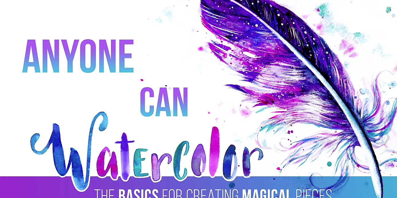 Skillshare – 羽毛水彩画艺术