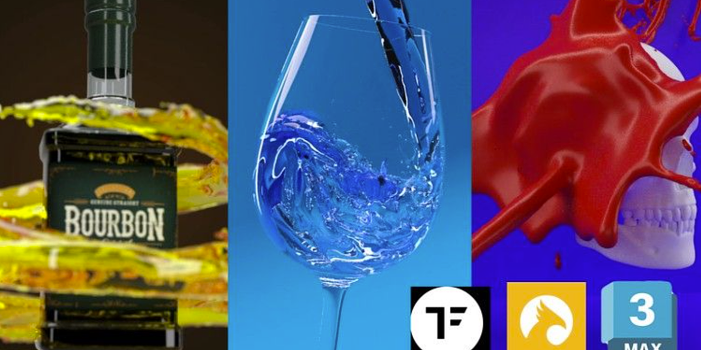 Udemy – 3Ds Max+Pheonix FD液体特效模拟