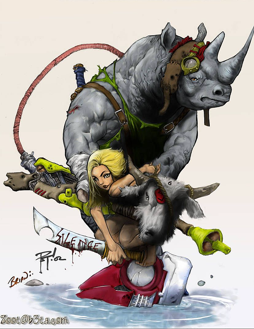 Digital Art Tutorials – 涂抹风绘画艺术