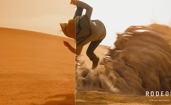 Rodeo FX制作的《猎魔人 (The Witcher)》第3季：深坑怪物-视效解析