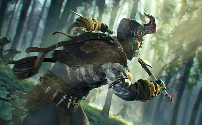 The Gnomon Workshop – 动态角色插画技术（3D Coat+PS）