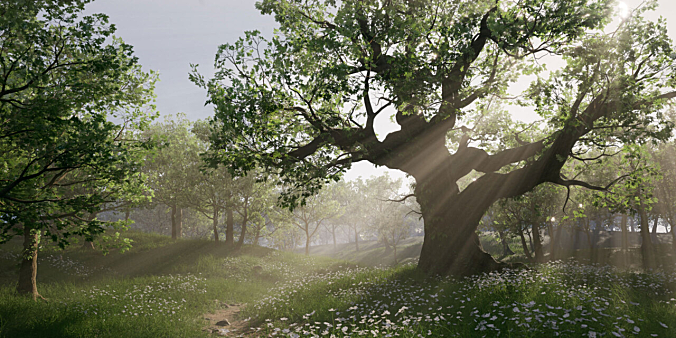 The Gnomon Workshop – 为视频游戏创建植物（UE+SD+ZB+Maya+SpeedTree）
