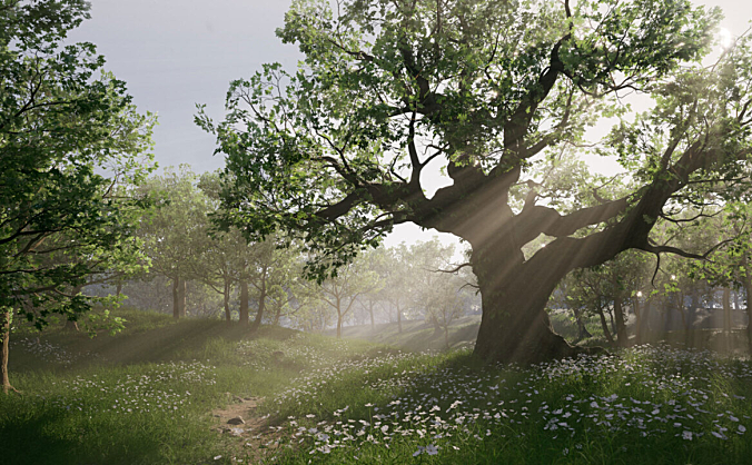 The Gnomon Workshop – 为视频游戏创建植物（UE+SD+ZB+Maya+SpeedTree）