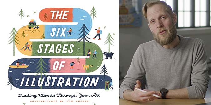 Skillshare – 插画六阶段