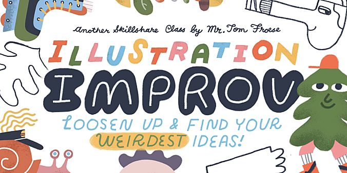 Skillshare – 插画即兴创作（Procreate）