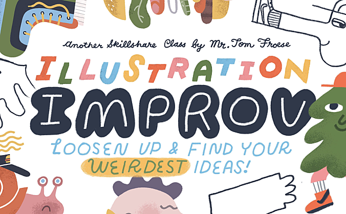 Skillshare – 插画即兴创作（Procreate）