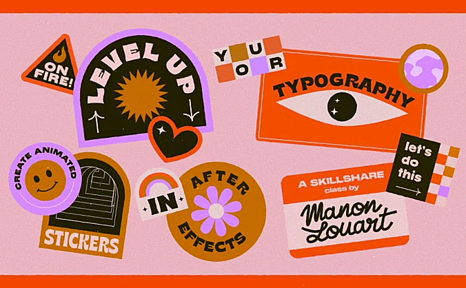 Skillshare – After Effects动画贴纸制作