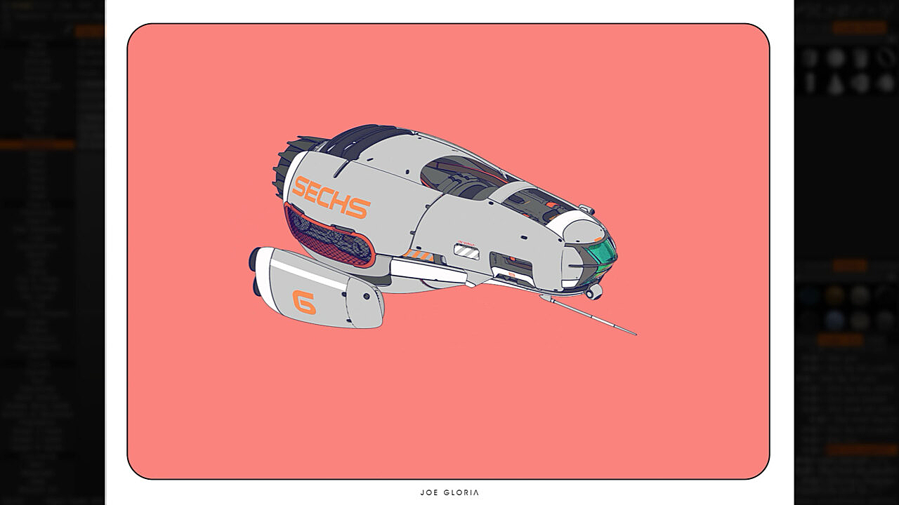 The Gnomon Workshop – 为电影与游戏领域构思概念飞船（3D Coat+ZBrush+KeyShot）