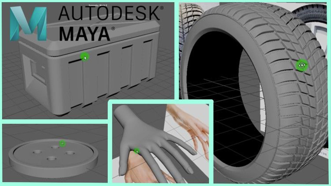 Udemy – Maya 3D建模入门指南