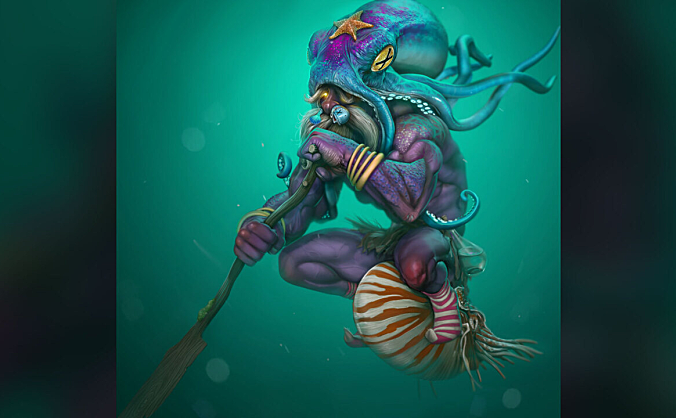 The Gnomon Workshop – 动态插图技术（ZBrush+PS）