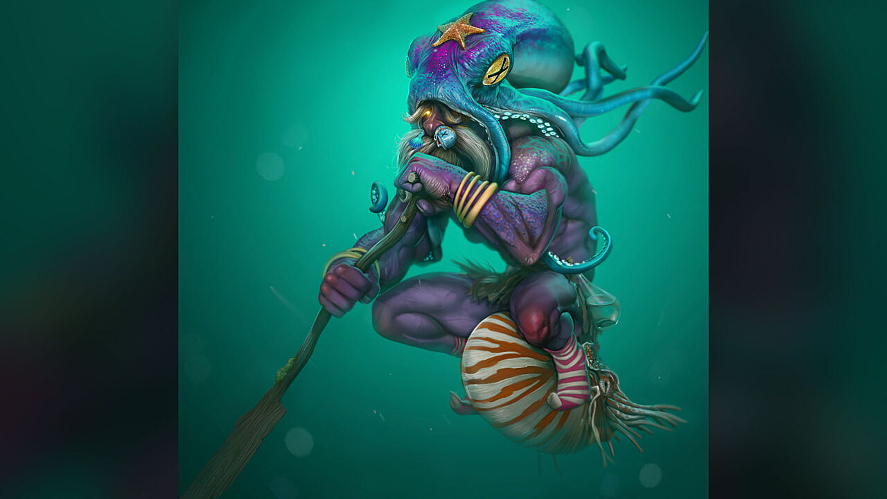 The Gnomon Workshop – 动态插图技术（ZBrush+PS）