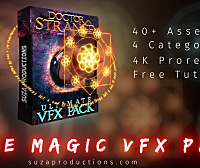 43个奇异博士魔法能量护盾粒子传送门VFX特效合成动画4K视频素材