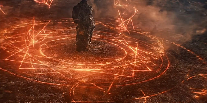 82个科幻上古魔法印记护盾战斗火花特效动画4K视频素材