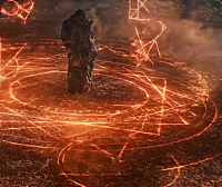 82个科幻上古魔法印记护盾战斗火花特效动画4K视频素材