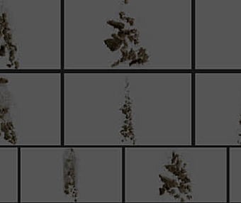 45个泥土慢速破碎崩塌失重漂浮坠落动画4K视频素材 Negative Gravity (有透明通道)