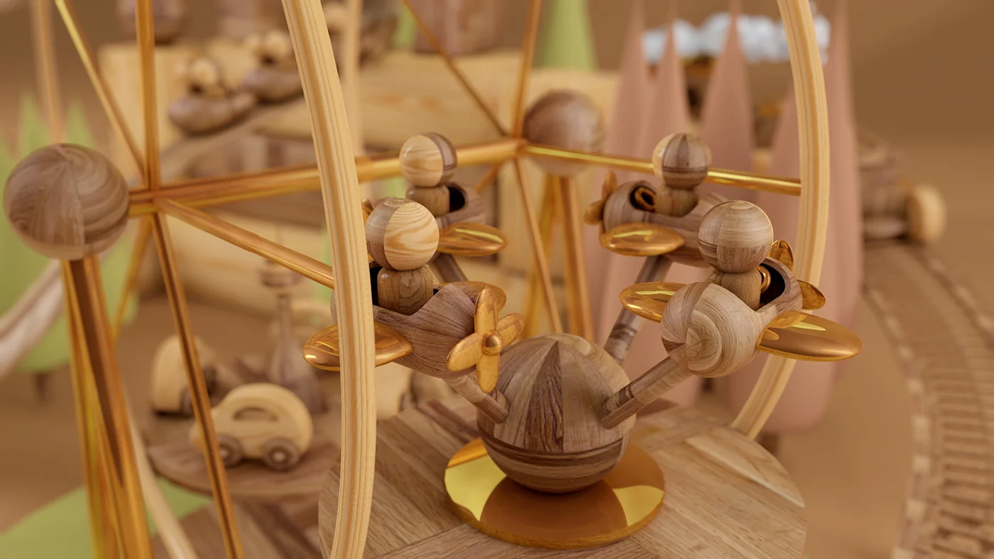 C4D-积木世界建模及渲染