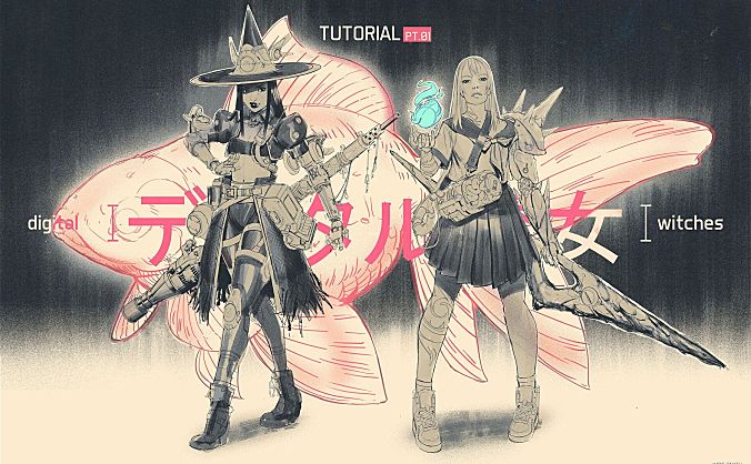 【教程】[Artstation] – 高级数字CG角色创作（数字绘画）