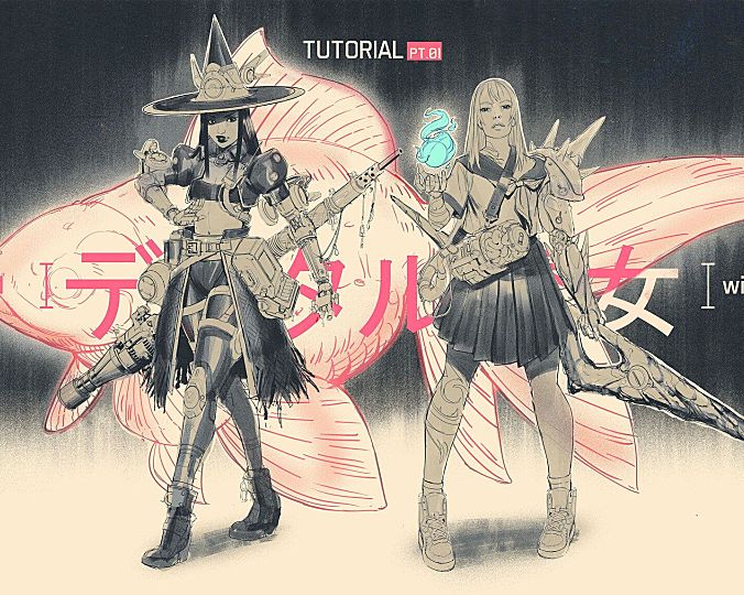 【教程】[Artstation] – 高级数字CG角色创作（数字绘画）