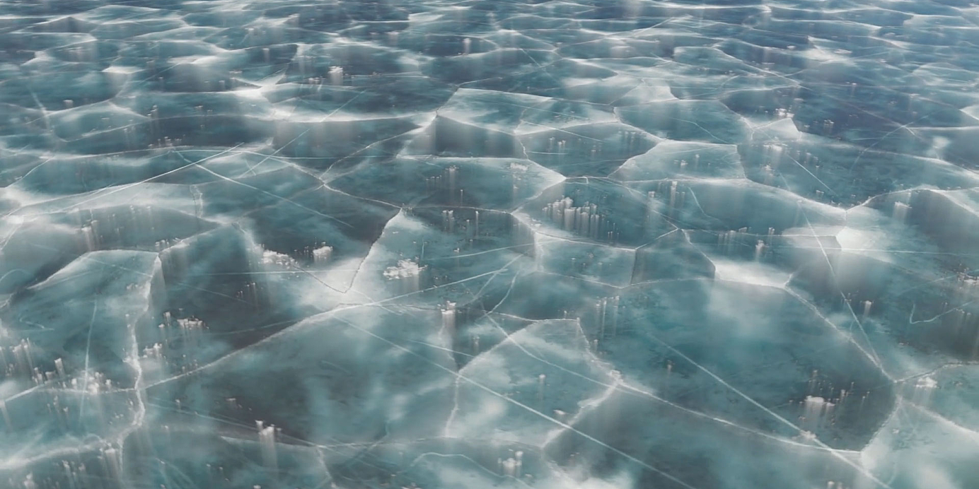 【教程】Blender 中的程序视差效果-冰面透明空间 课件下载！！！