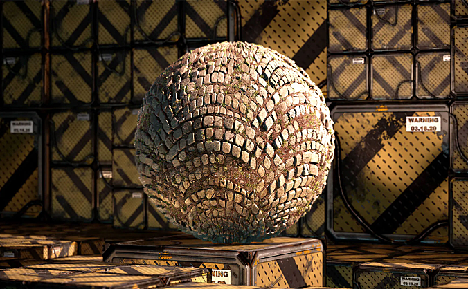 【教程】Substance Designer 程序纹理入门到导入UE全流程入门课程 全部课件下载！