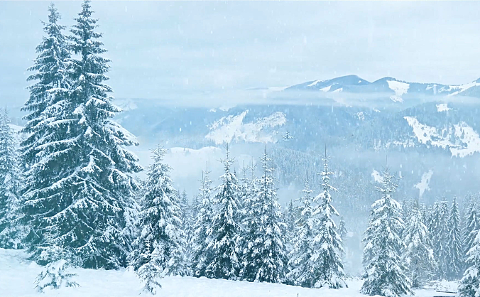 【素材】Vlog 超级炫酷效果 (Red相机拍摄的79 组实拍雪、霜和冰效果素材)