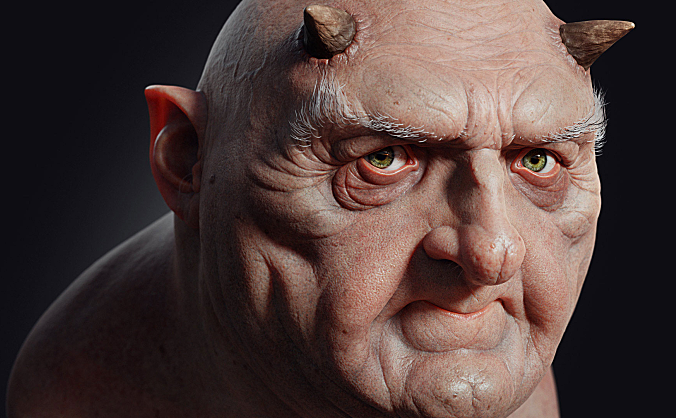 【教程】Blender 3.3 写实人物肖像大师班 双语字幕 全流程所有软件项目所有步骤的课件！