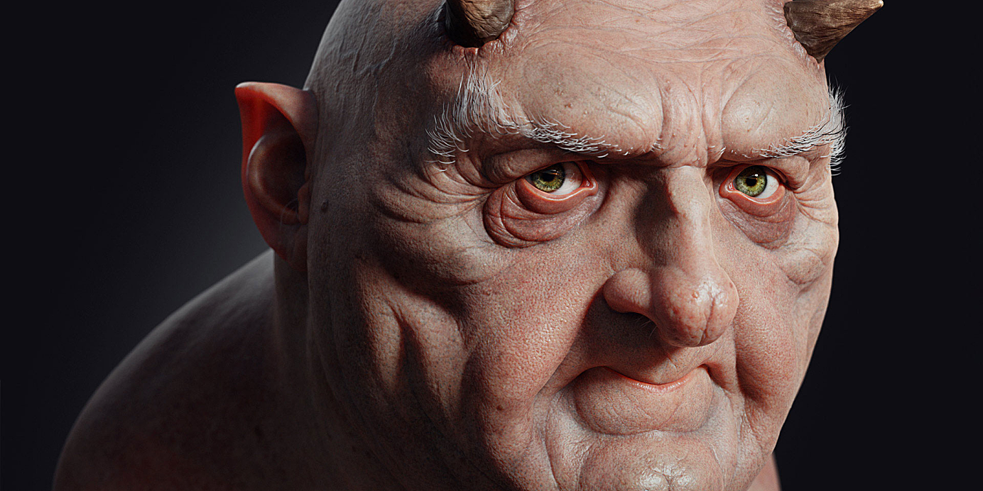 【教程】Blender 3.3 写实人物肖像大师班 双语字幕 全流程所有软件项目所有步骤的课件！