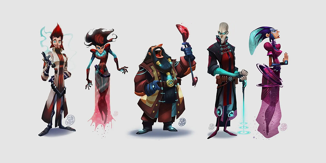 【教程】电影、游戏、动画、漫画中的角色设计基础技能 没有课件下载!