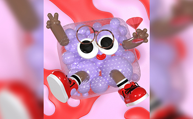 【教程】Cinema 4D 设计有趣可爱的生物 没有课件下载！