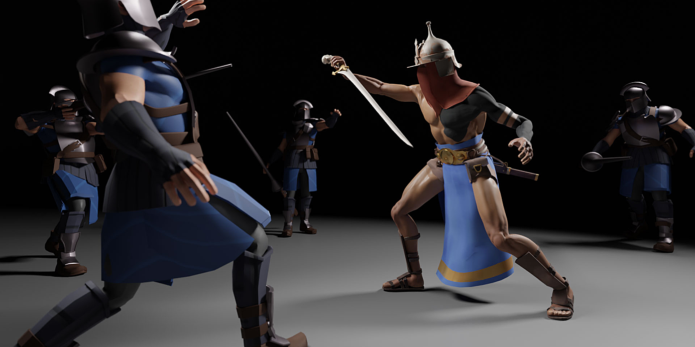 【教程】Blender + UE5 游戏角色建模材质绑定动画全流程 没有项目！！！