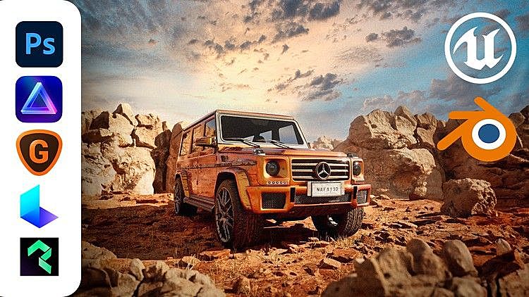 Udemy – 3D艺术家AI工具指南