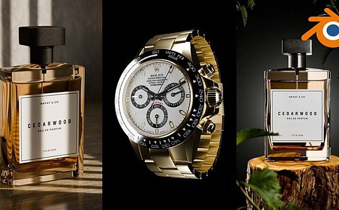 Udemy – Blender 3D产品动态可视化