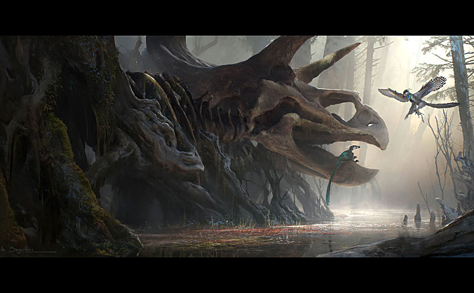 【教程】《头号玩家》大佬教你用Blender概念场景设计 6.58G课件下载!