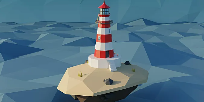 Skillshare – Blender 3D制作风格化灯塔