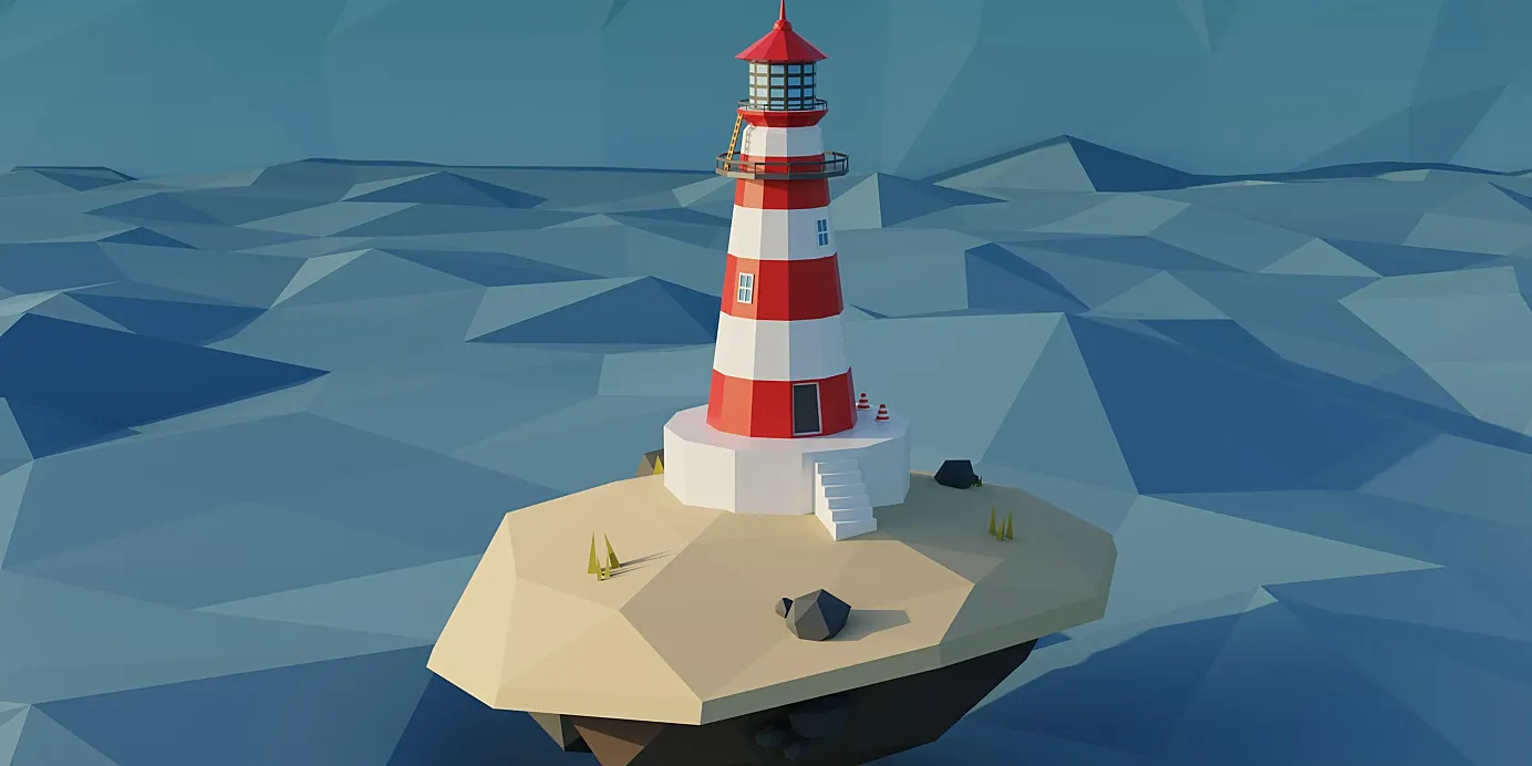 Skillshare – Blender 3D制作风格化灯塔