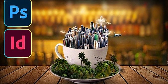 Udemy – Photoshop+InDesign平面设计入门到进阶