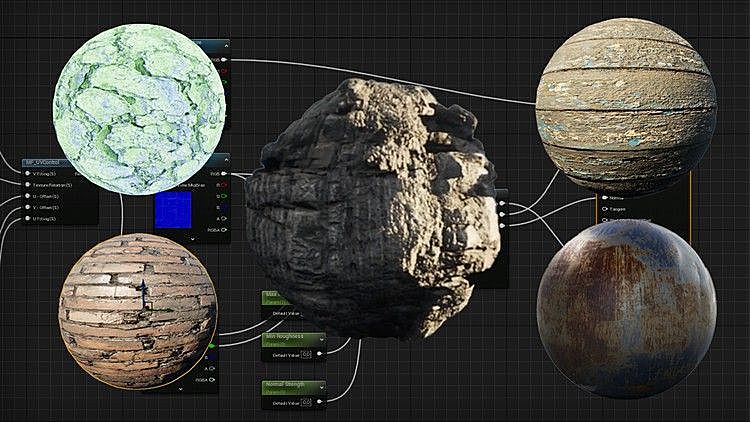 Udemy – UE5材质综合指南